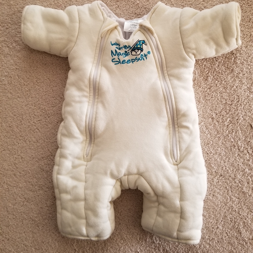 Baby Merlin's magic sleep suit